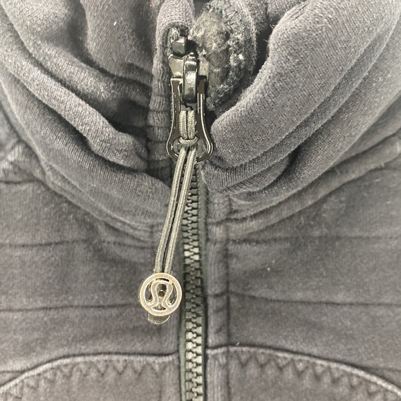 Lululemon Scuba black Jacket Sweater Yoga Zipper - Picture 9 of 10